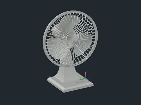 Ventilador 3d En AutoCAD Descargar CAD 446 38 KB Bibliocad