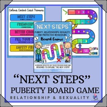 Next Steps Board Game I Puberty & Beyond Relationships & Protective ...