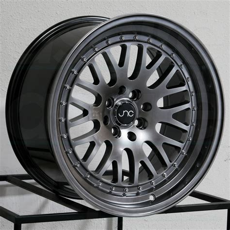 One 15x8 Jnc 001 4x1004x1143 0 Hyper Black Wheel Rims Wheels