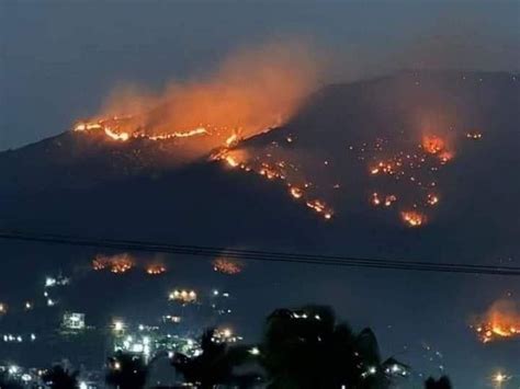 Guerrero Registra 12 Incendios Activos 5 En Acapulco