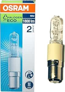 Osram Halogen Bulb Halolux Ceram Eco 100W 230V B15D Amazon Ae