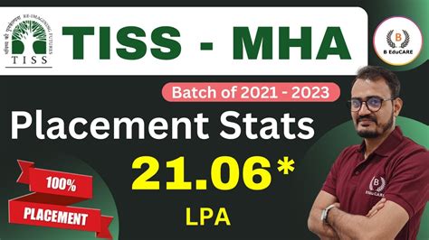 TISS MHA Highest CTC 21 06 LPA 100 Placement Record Must Watch