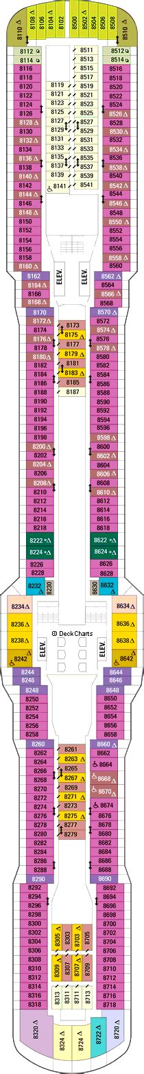 Royal Caribbean Anthem Of The Seas Cruise Ship Deck Plans On Cruise Critic