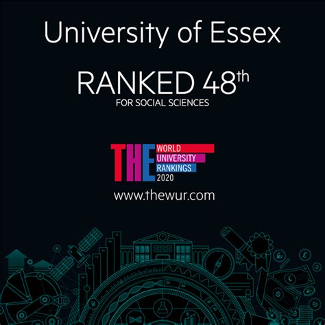 University Of Essex In World Top 50 For Social Sciences Colchester