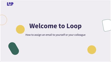 How To Assign An Email In Loop YouTube