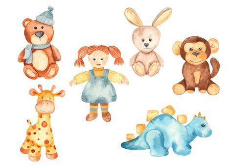 Jouets En Peluche Animaux Et Poupée Lapin En Peluche Ours En Peluche