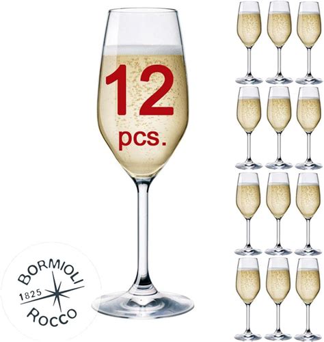 Bormioli Rocco Calice Prosecco Conf Da 12 Pezzi Cl 15 Fluttino