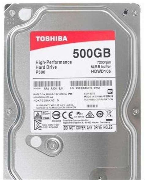 Toshiba hdwd105 новые ж.диски | Festima.Ru - Мониторинг объявлений