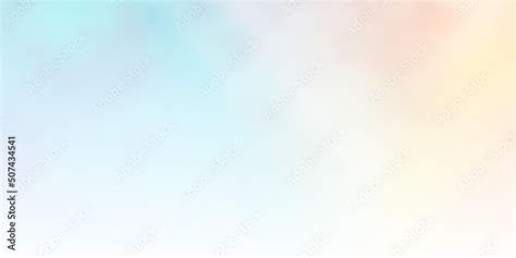 Light Blue Yellow Vector Background With Clouds Stock Vector Adobe