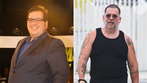 Foto Antes e depois de Leandro Hassum ator perdeu 65 kg após