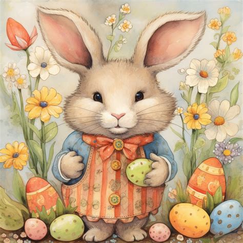 Easter Rabbit Bunny Calendar Art Free Stock Photo Public Domain Pictures