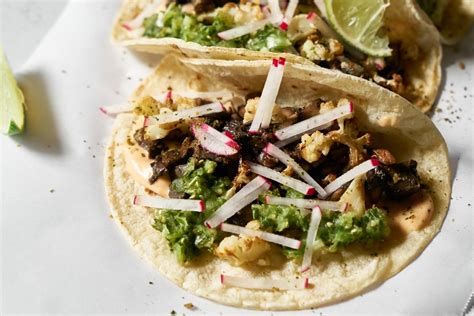 Vegan Mushroom Street Tacos Mushroom Recipes