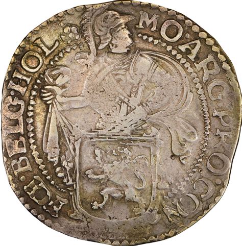 NETHERLANDS Holland 1668 Lion Daalder Delmonte 832 Davenport 4858