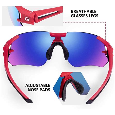 Polarized Cycling Sunglasses with UV Protection | Rockbros