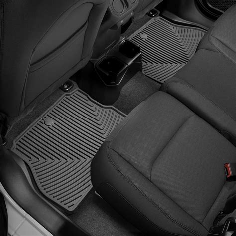 Weathertech® W476 All Weather 2nd Row Black Floor Mats