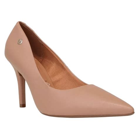 Scarpin Vizzano Nude Shopee Brasil