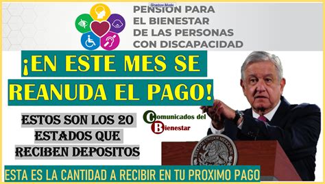 En Esta Fecha Se Reanuda El Pago De La Pensi N Bienestar De