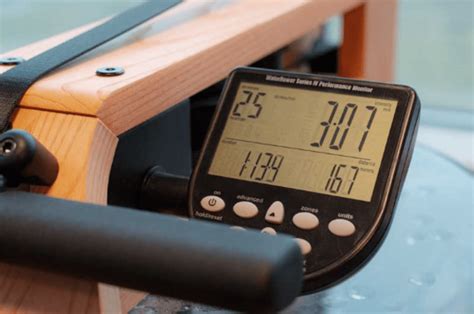 WaterRower M1 HiRise Rower S4 Monitor Features - Rowing Machine King