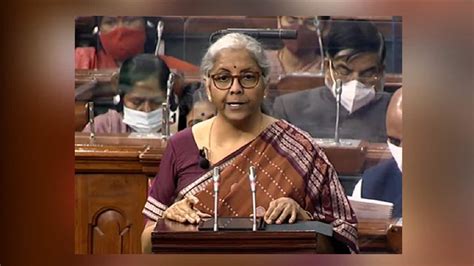 Budget 2022 Major Announcements From FM Nirmala Sitharamans Union