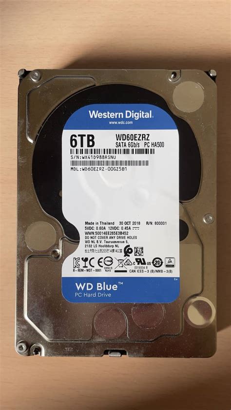 Yahoo!オークション - WD60EZRZ （WD60EZRZ-RT） [WD Blue 5400 RPM C...