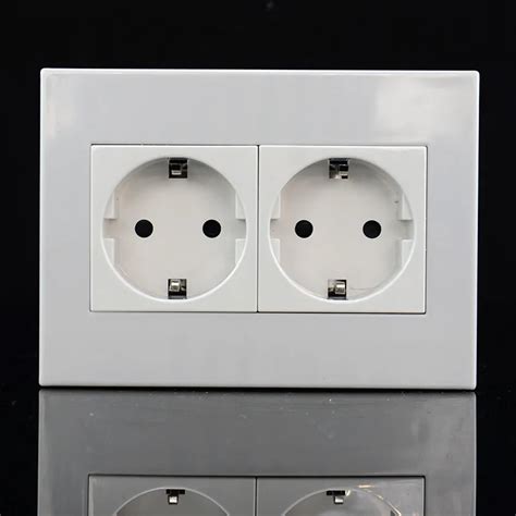 Mm Type European German Standard Double Wall Power Outlet Ce