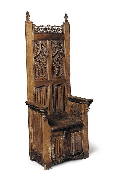 Gothic Throne Chair Medieval Furniture Gothic Furniture Intarsia