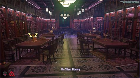 Artstation The Silent Library