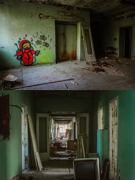 Abandoned Hospital Hallways in Pripyat, Chernobyl, Ukraine | Chernobyl ...