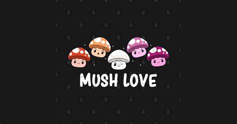 Subtle Lesbian Pride Flag Cute Mushroom Kawaii Fungi Lesbian Pride Long Sleeve T Shirt