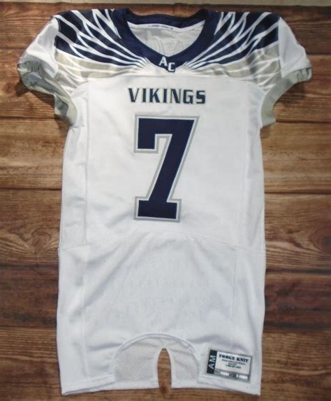 Vikings Football custom jersey created at Uniforms For All Sports in Old Forge, PA! Create your ...