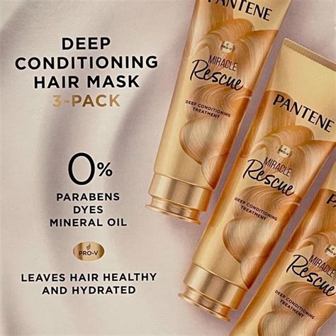 Pantene Pro V Hair Pantene Prov Miracle Rescue Deep Conditioning