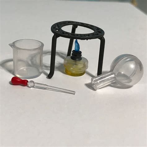 miniature dollhouse science classroom