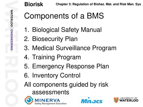 Ppt Chapter Regulation Of Biohazardous Material And Risk