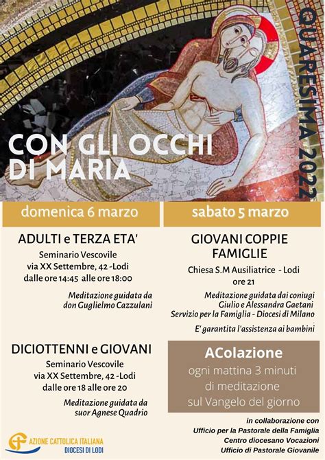 Quaresima 2022 Diocesi Di Lodi