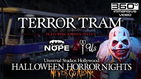 Fear Unleashed Terror Tram Featuring Nope And Us At Halloween