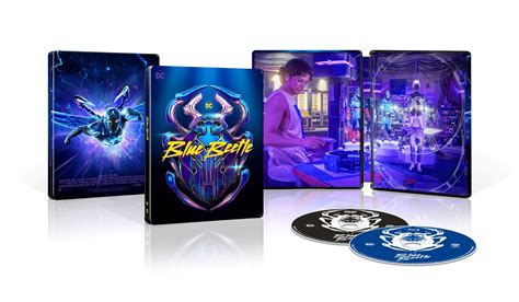 Blue Beetle Walmart Exclusive Steelbook Blu Ray Dvd