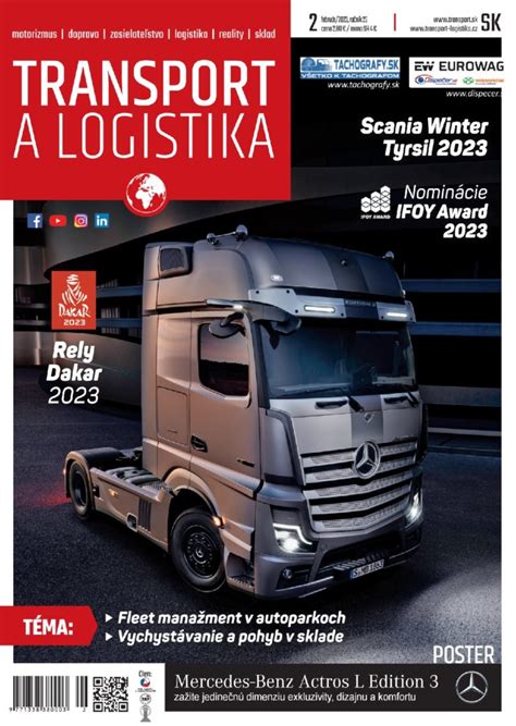 Magazín TRANSPORT a LOGISTIKA č 2 2023 Transport sk