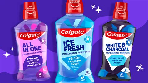 New Packaging Design For The Colgate Mouthwash Range Behance Behance