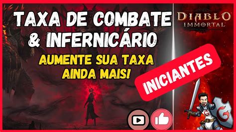 Diablo Immortal Aumente Sua Taxa De Combate Infernic Rio Grupo