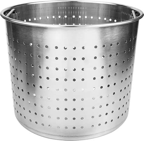 Amazon Luxshiny Food Steamer Stock Pot Strainer Basket Stainless