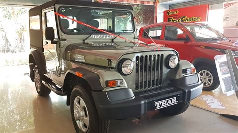 mahindra thar crde  walkaround price mileage specs