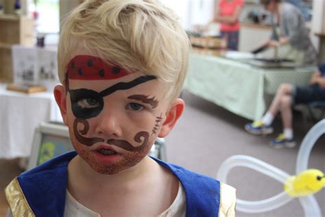 On The Spot Pirate Painted July 2015 X Face Painting Face And Body Face