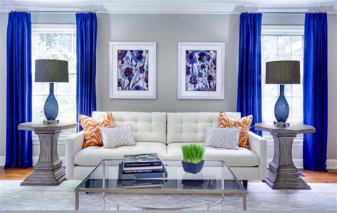 30+ Blue Decorations For Living Room