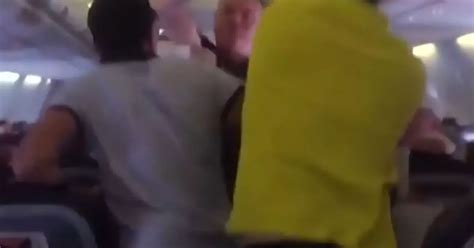 Drunk Plane Passenger Punches A Woman In The Face In Brutal Air Rage