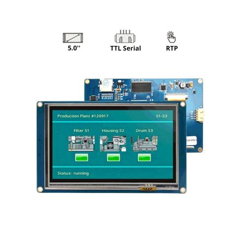 Nextion Display 5 0 Basic Series HMI Touch Display Module NX8048T050