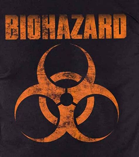 Biohazard T Shirt Band Logo Urban Discipline Official Mens Black XL ...