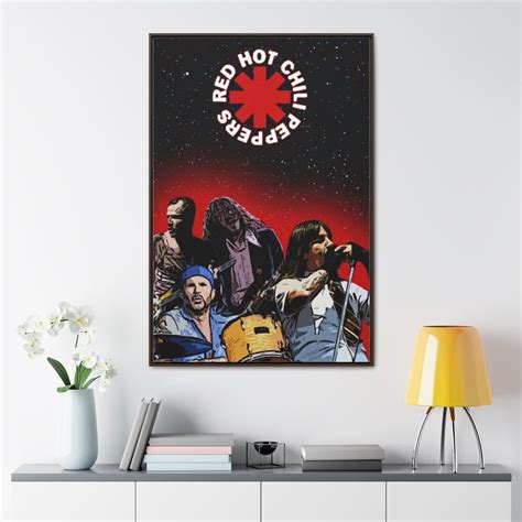 Red Hot Chili Peppers Poster Musica Wall Art Fan Di Red Hot Chili