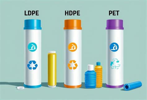 ldpe  hdpe  pet plastic tube materials comparison