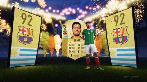 Pistoleroooooo Luis Suarez In A Pack En Mi Mejor Pack De Fifa 18