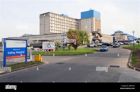 Ealing Hospital in west London Stock Photo - Alamy